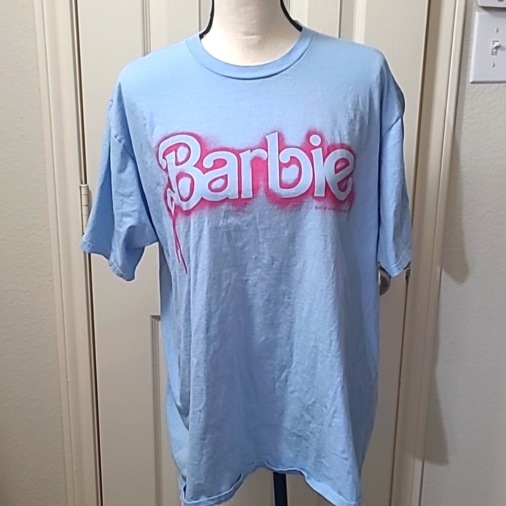 4/$25Barbie Shirt Worn 👕 Once